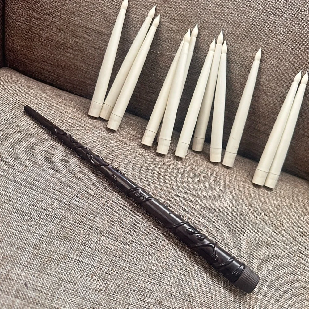 12 Harry Potter Floating Candles with Remote Control LED Decor